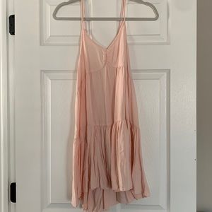 Pale pink urban outfitters summer dress